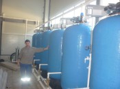 Резервуары из стеклопластика для системы очистки воды